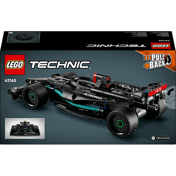 Конструктор LEGO Technic Mercedes-AMG F1 W14 E Performance Race Car Toy 42165, 240 деталей, гоночний болід