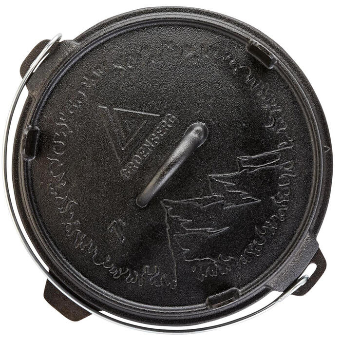 Казан з кришкою Groenberg Askja Pot 30 cm / 7 L Black (266017)