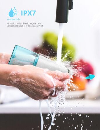 Система зрошення носа, бездротовий апарат для зрошення носа для полегшення проблем з носовими пазухами та догляду за носом, електричний неті-пот з 6 насадками та 40 пакетиками солі 300