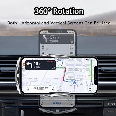 Автомобільний тримач мобільного телефону REDAEL для Citroen C5 шт. 2021-2022, автомобільний тримач мобільного телефону, що обертає