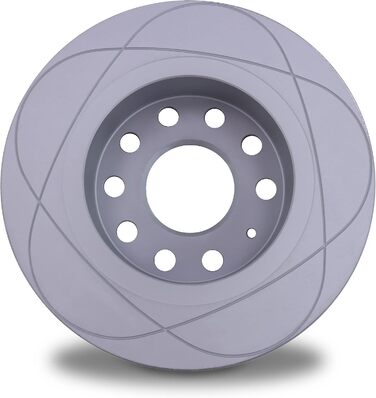 Комплект задніх гальмівних дисків ATE PowerDisc (2 шт.), вентильовані, Ø253 мм