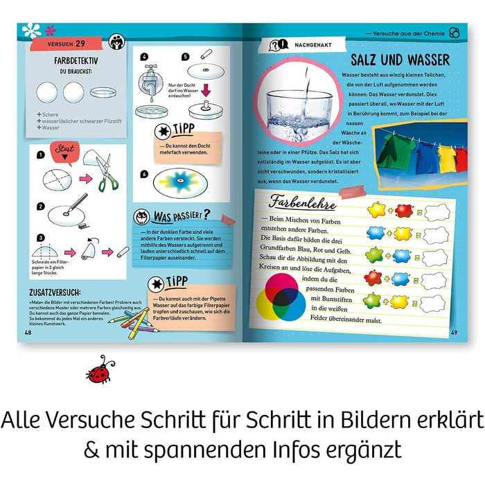 Мій перший набір для експериментів Закони природи - Легко, грайливі експерименти для маленьких дослідників, набір для експериментів для дітей віком від 5 років, 602284