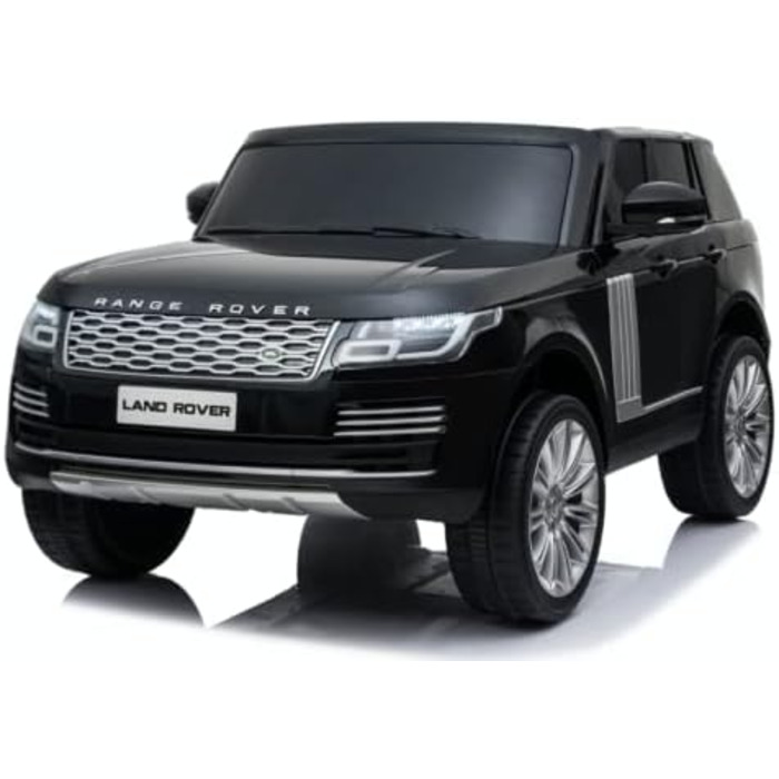Дитячий електромобіль Range Rover Vogue чотириколісний шкіряне сидіння дитячий автомобіль 4X4, MP4 2-місний чорний