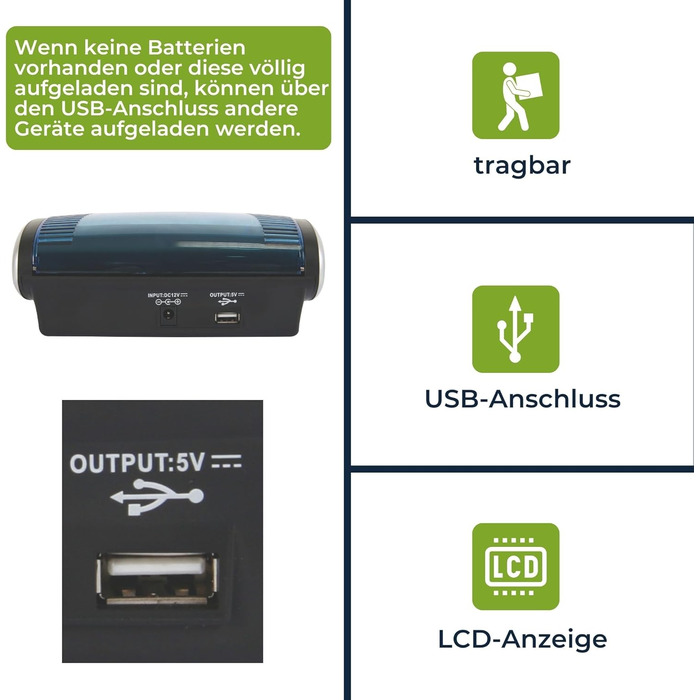 Універсальний пристрій швидкої зарядки/розрядки Velleman для NiMH акумуляторів з РК-дисплеєм та USB-виходом