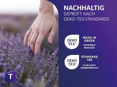 Матрац Traumnacht Easy Comfort Duo з холодної піни 90x200 см H2 та H3 Ергономічний та повітропроникний Сертифіковано Oeko-Tex Висота 11 см Гіпоалергенний та антибактеріальний Німецький стандарт якості, рівень жорсткості H2 (м&39який) H3 (середньо-жорсткий