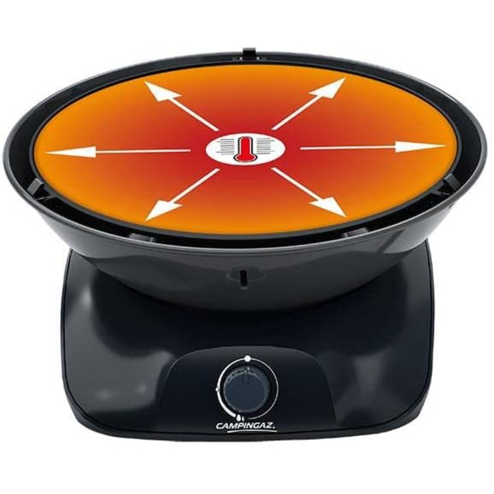 Газовий гриль Campingaz 360 Grill CV безкоштовний набір з 4 грилів CV470. Спеціальна пропозиція гриль унісекс для дорослих, антрацитовий, один розмір, для кемпінгу та активного відпочинку