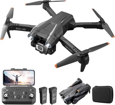 Дрон OKYUK i3 PRO з камерою 4k, час польоту 50 хв, вага до 139 г, трансмісія FPV 200 метрів, безщітковий двигун. Follow-Me/Return/