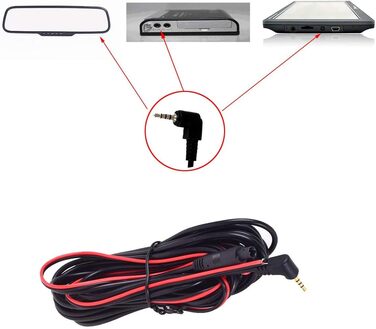 Цифрова універсальна відеокамера для автомобіля, цифровий відеореєстратор для кріплення на дзеркало заднього виду