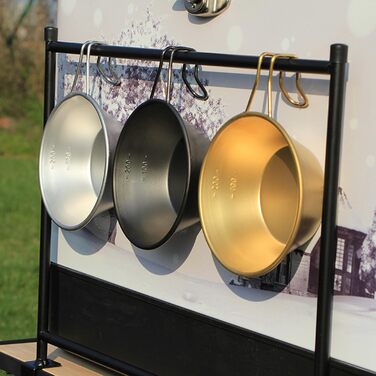 Барбекю, пішохідний, кемпінговий кухоль, нержавіюча сталь, кемпінговий кухоль, штабельований, підвісний, супова миска, посуд для пікніка, міцний, штабельований, підвісна супова миска