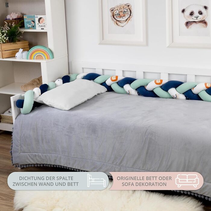 Дитина м'яка подушка дитяча подушка дитяча подушка прикраса 300 см - пухнаста декоративна подушка дитяча кімната дитяча подушка де