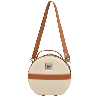 Бьюті-кейс Semi Line 5L Ecru/Brown (T5670-1)
