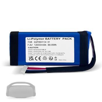 Замінний акумулятор для Bluetooth-колонки JBL Boombox 1, заміна акумулятора GSP0931134 01, сумісний з JBL JEM3316, JEM3317, JEM3318. Літій-полімерний акумулятор.
