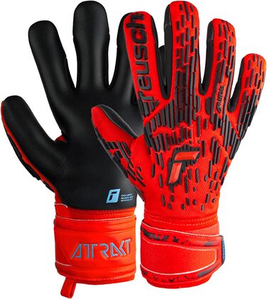 Чоловічі воротарські рукавиці Reusch Attrakt Freegel 10.5 Bright Red / Future Blue / Blue