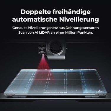 Принтер Creality K1 Max, високошвидкісний 3D-принтер з максимальною швидкістю 600 мм/с, автоматичним вирівнюванням, подвійним охол