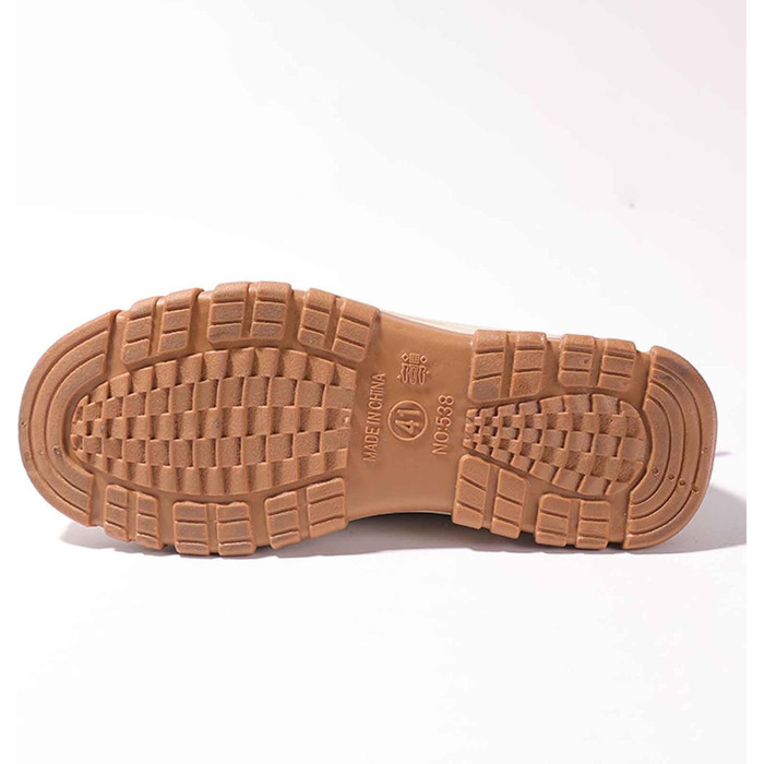 Універсальні гумові чоботи для жінок та чоловіків, до середини литки, широкі литки, короткі гумові чоботи, босоніж, фестивальні гумові черевики, водонепроникні, широке халяву, нековзні гумові чоботи, 01 бежевий, 40 EU