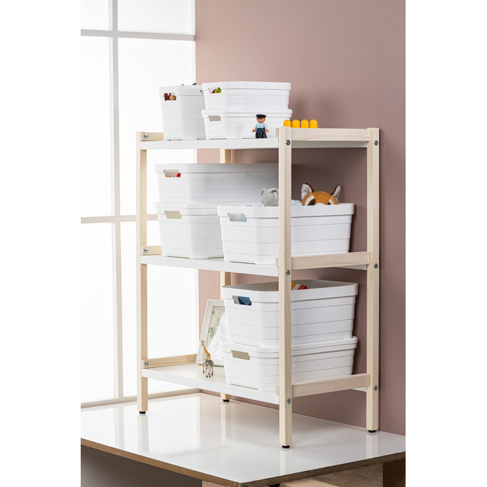 Кошик Idea Home 00638 Pyramid White 3.8 л (00638 White) (7180086)