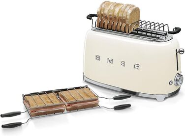 Насадка для смаження булочок SMEG TSBW02, металева, хромована/чорна