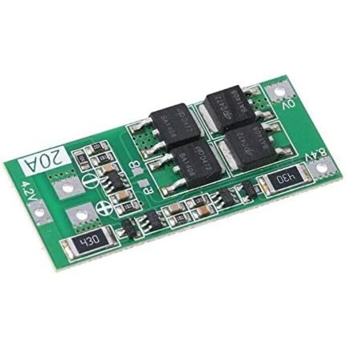 Літієва батарея захист ради BMS баланс версія, 5 шт., 2S 20A 7.4V 8.4V 18650