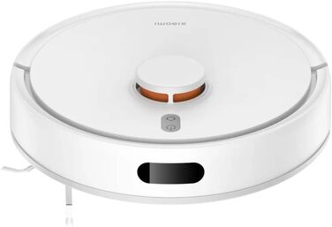 Робот-пилосос і швабра Xiaomi Robot Vacuum S20, розумний план прибирання з лазерною навігацією LDS, потужність всмоктування 5000 Па, великий акумулятор 3200 мАг, для килимів, твердої підлоги, шерсті домашніх тварин, додаток Google і Alexa - білий