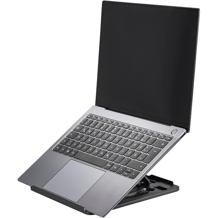 Підставка для ноутбука Hama з поворотом на 360, 8 рівнями нахилу, для ноутбуків до 15,6 дюймів (макс. 40 см), сумісна з ПК
