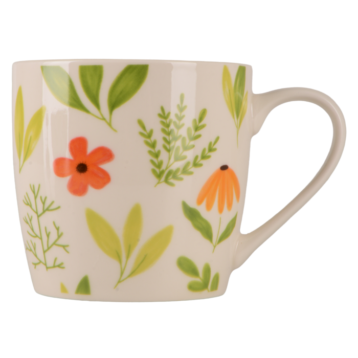 Набір для сніданку Limited Edition Flowers Green, 2 предмети (7137041)