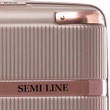 Валіза Semi Line 20' (S) Champagne (T5668-2)