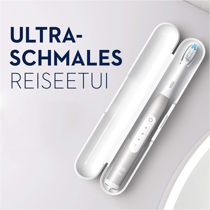 Електрична зубна щітка Oral-B Vitality Pro/електрична зубна щітка, 3 режими чищення зубів для догляду за зубами, подарунок чоловікові/жінці, дизайн коричневого, фіолетового (платинового)