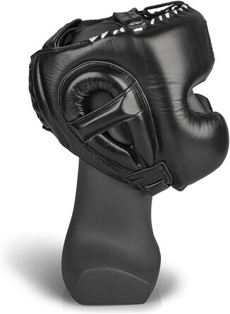 Професійний головний убір Paffen Sport PRO Mexican для спарингів з боксу, кікбоксингу, тайського боксу та ін. M/L Black