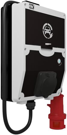 Мобільна настінна зарядна станція Doktorvolt 11kw тип 2 зарядний пристрій для електромобілів e-car CEE штекер 16A