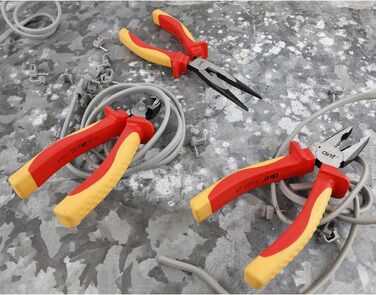 Набір плоскогубців AVit AV06051, 3 шт., ізольовані 1000В