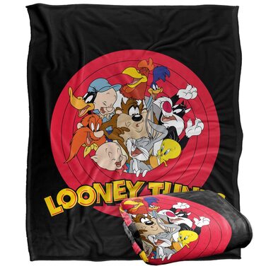 М&39яка ковдра Looney Tunes Silky Touch Optimally Soft, 152 x 127 см