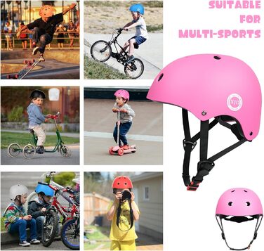 Молодіжний велосипедний шолом класичний дитячий шолом сертифікований CE для мультиспорту велосипед скелелазіння самокат скейтборд