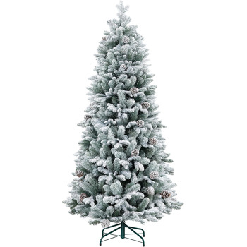 Штучна ялинка зі снігом 183 см HOMCOM