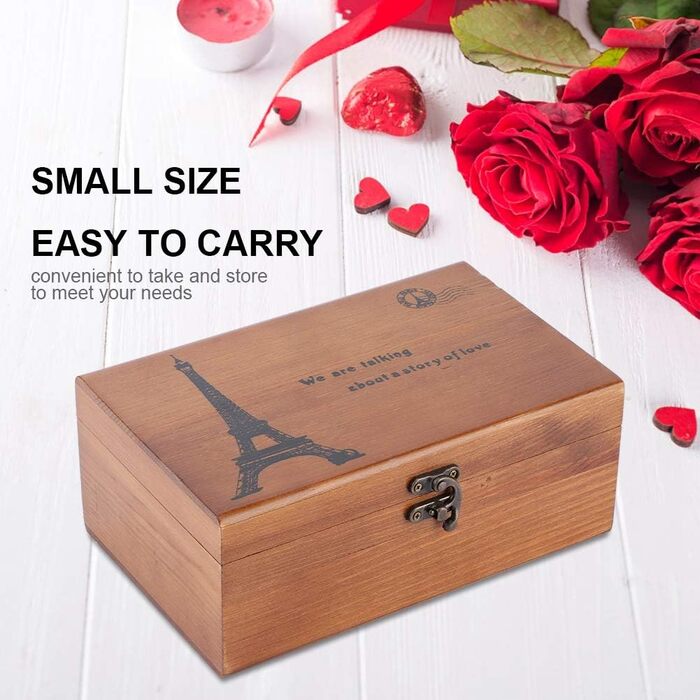 Багатофункціональний вінтажний дерев'яний набір для шиття з органайзером для ниток та голок, валіза для рукоділля (набір Вежа)