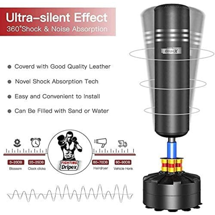 Боксерська груша для дорослих окремо стояча боксерська груша для боксу MMA боксерський мішок партнер боксерський тренер важка бокс