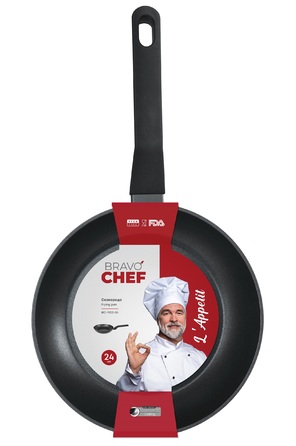 Сковорода Bravo Chef L'Appetit, 24 см (6909314)