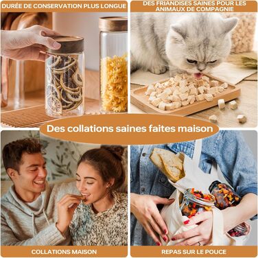 Дегідратор з нержавіючої сталі 8 лотків дегідратора з нержавіючої сталі Дегідратор 35C - 90C Дегідратор Сушарка для їжі 700 Вт з таймером на 24 години