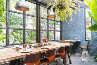 Фіксований вентилятор-обігрівач 2000 Вт, білий, з коливальною основою