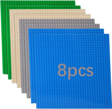 Набір базових пластин Guihumz, 8 штук, 25.5 x 25.5 см