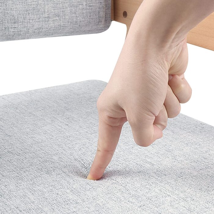 Стільчик для годування Ezebaby, регульований по висоті дерев'яний стільчик для дітей від 2 до 12 років, дитячий стілець з бука, на