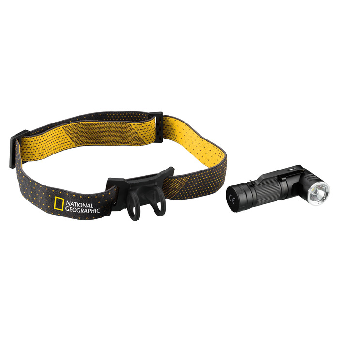 Ліхтар налобний National Geographic Iluminos Led Flashlight head mount 450 lm (9082500)