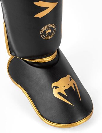 Захисні чохли для гомілок Venum для дорослих Challenger 2.0 L чорні/золоті