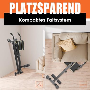 Тренажер для розгинання спини DH FitLife 5-в-1 для домашнього використання Тренажер для м&39язів живота та спини Лава для гіперекстензиї Складаний регульований римський стілець до 150 кг Багатофункціональна лава для згинань та лава для штанги