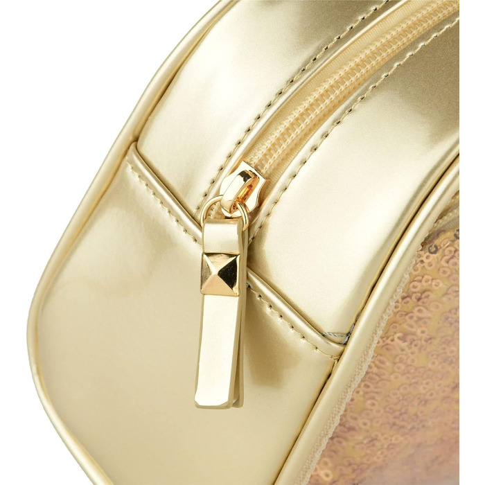 Золотий дорожній набір косметичок для жінок (3 частини) водонепроникна косметичка, органайзер для макіяжу в подарунковій коробці 282