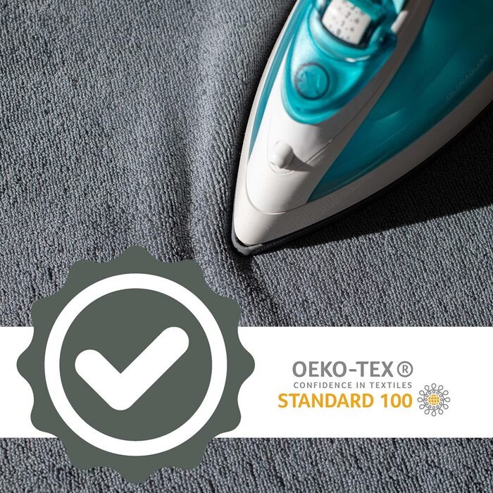 Комплект килимків для ванної, 2 предмети Килимок для душу зі 100 бавовняної махрової тканини, 50x70 см Килимок для ванної кімнати, 700 г/м Швидковисихаючого, вбирає вологу, можна прати (колір Celadon Green)