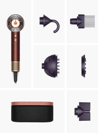 Фен Dyson Supersonic Nural для кучерявого та жорсткого волосся, Plum Copper