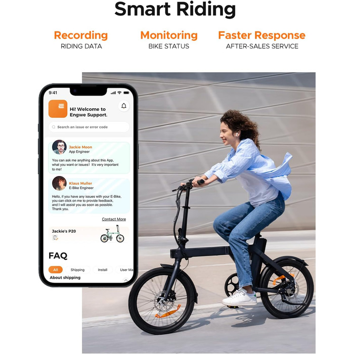 З акумулятором APP Ebike 36V 9.6Ah до 100 км, складний велосипед E Bike з двигуном потужністю 250 Вт, макс. 25 км/год, датчик крутного моменту 42 Нм та карбоновий ремінь, електровелосипед 3-ступінчастий PAS приміський для міста P20 зелений