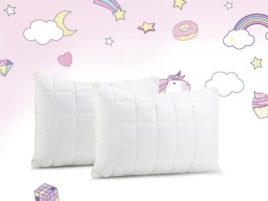 Дитяча подушка Vitapur 40x60 з піни з пам'яттю - Ергономічна дитяча подушка для спокійного сну - Гіпоалергенна подушка для алергік
