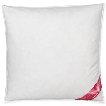 Подушка Dream Castle Knsemller зі 100 пір&39яним наповнювачем, пір&39яна подушка з тонким бавовняним чохлом, підходить для алергіків та прається, Oeko-TEX 100, подушка з міцною підтримкою, вага наповнювача 1300 г 80x80 100 пір&39я