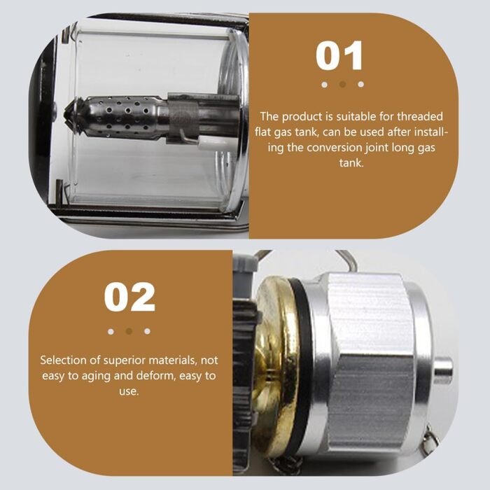 Газовий кемпінговий ліхтар із кришкою. Портативний пропановий ліхтар для освітлення намету. Міцне та тепле світло для кемпінгу на свіжому повітрі.